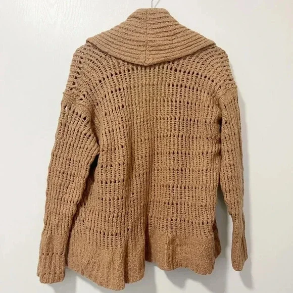 FREE PEOPLE‎ Serene Cardigan Sweater in Brown size XS